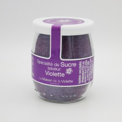 pot de sucre à la violette