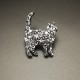Pin's chat collection les deux maison